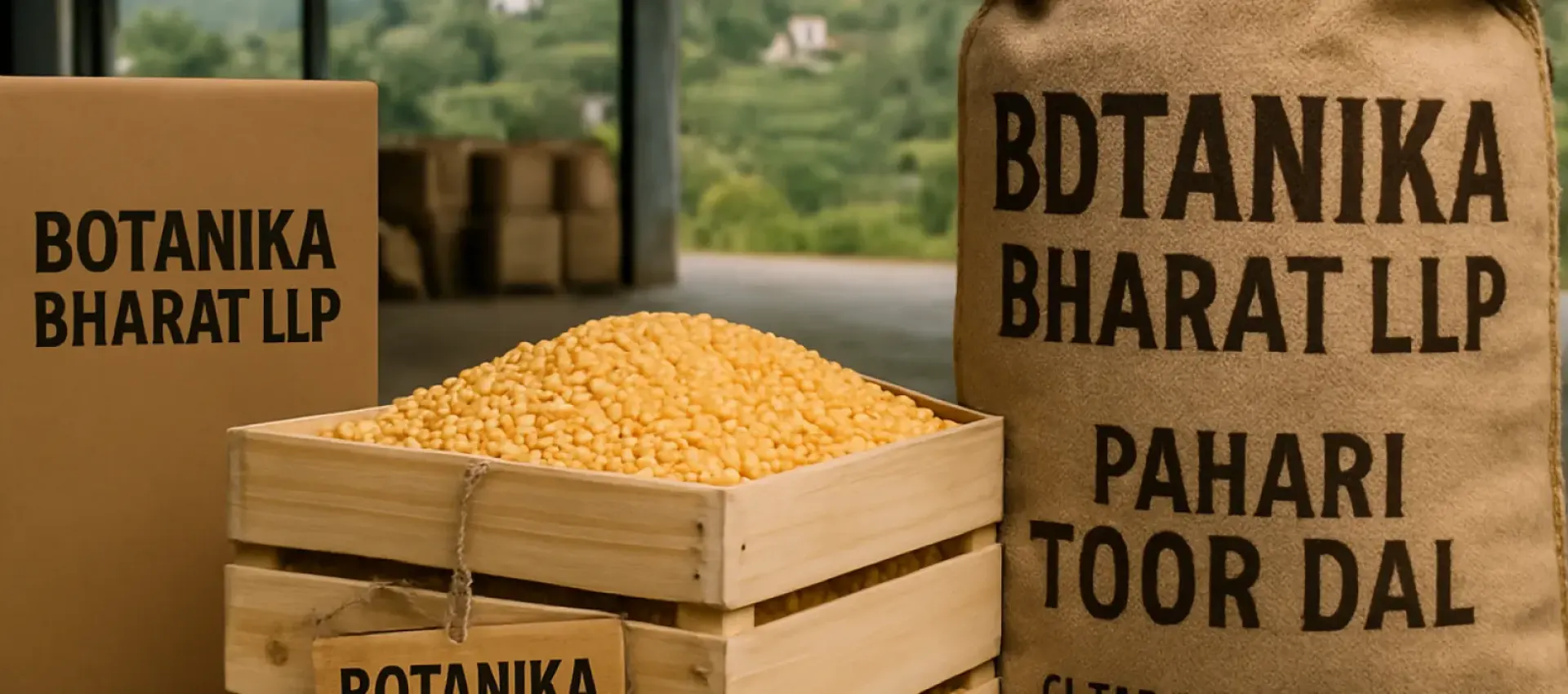 Uttarakhand Pahari Toor Dal export from Uttarakhand, Botanika Bharat LLP
