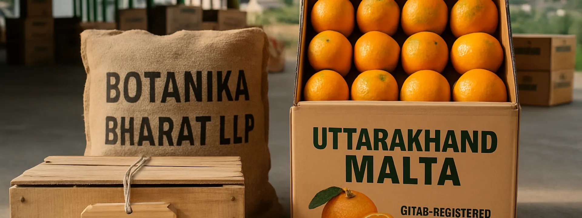 Uttarakhand Malta Fruit export from Uttarakhand, Botanika Bharat LLP