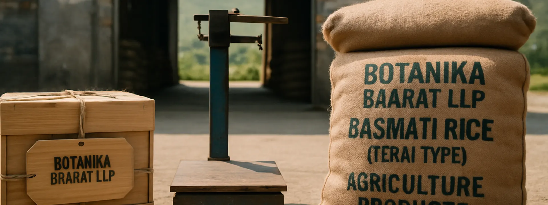 Basmati Rice (Dehradun / Terai Type) export from Uttarakhand, Botanika Bharat LLP