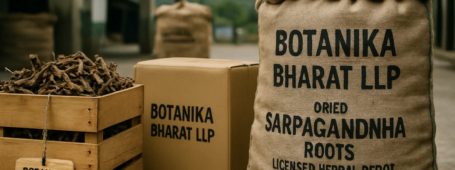 Sarpagandha (Rauvolfia serpentina) export from Uttarakhand, Botanika Bharat LLP