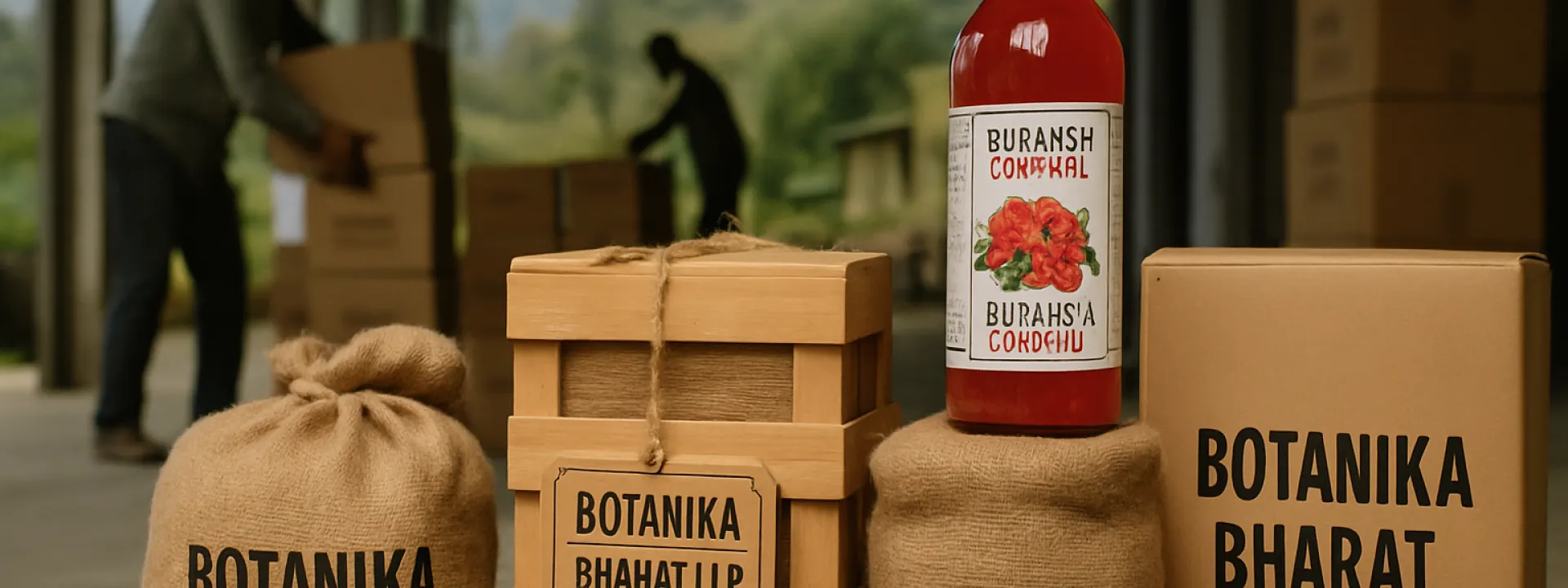 Uttarakhand Buransh Sharbat export from Uttarakhand, Botanika Bharat LLP