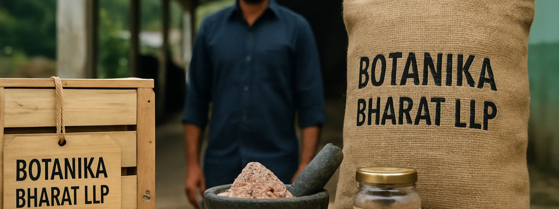 Pahari Namak (Pisyu Loon) export from Uttarakhand, Botanika Bharat LLP