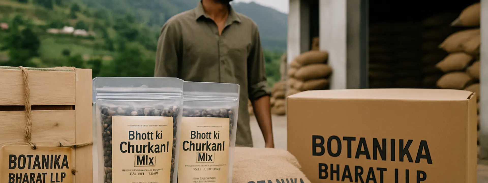 Bhatt ki Churkani / Dubke export from Uttarakhand, Botanika Bharat LLP