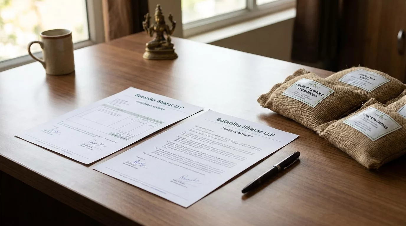 Terms and conditions — Uttarakhand GI hill product trade, export orders | Botanika Bharat LLP Uttarakhand Top Exporting Company