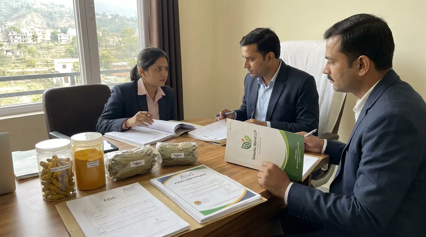 Why choose Botanika Bharat LLP Uttarakhand Top Exporting Company — verified Uttarakhand GI exporter, COA documentation, Rudrapur desk